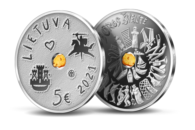 Išleidžiamos naujos Jūros šventei skirtos monetos