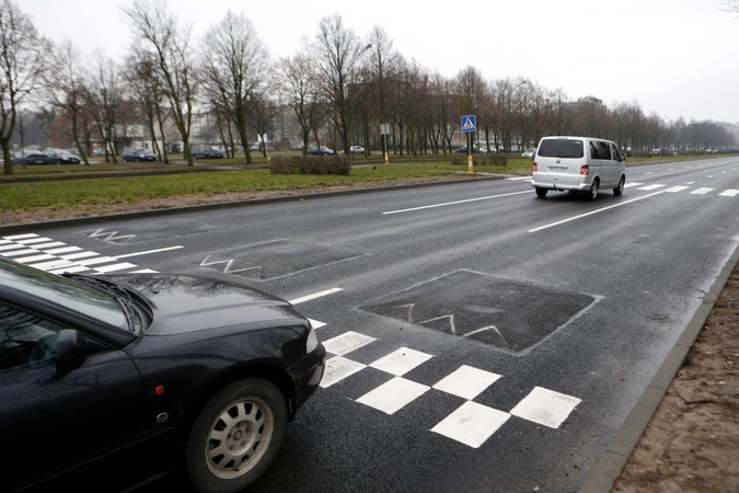 Dilema dėl eismo: Baltijos prospektu – 70 km/val. greičiu?