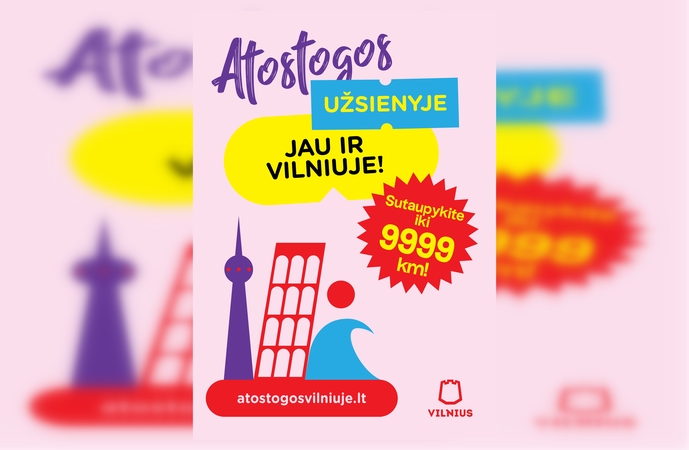 Šią vasarą atostogautojus priims Vilnius: sostinė pavirs skirtingomis šalimis