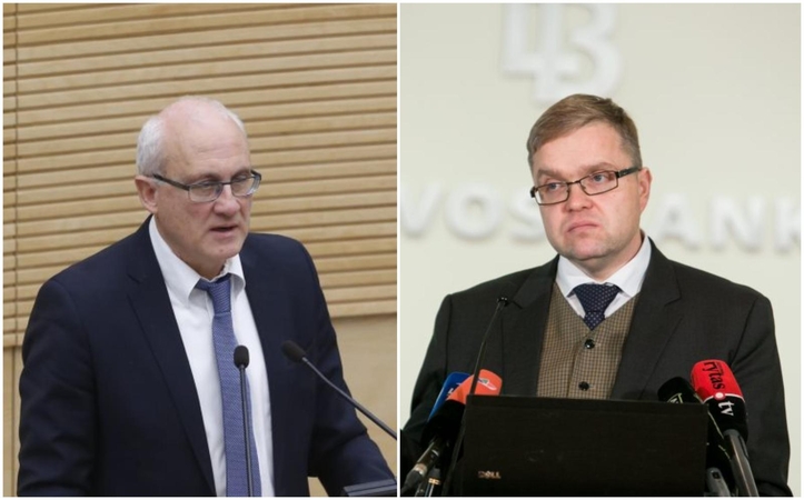 Krizės tyrimas Seime: S. Jakeliūnui – klausimai apie santykius su V. Vasiliausku