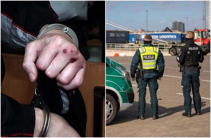 Girtų ir agresyvių asmenų nuotykiai Klaipėdoje: nuostoliai – niekuo dėtiems žmonėms