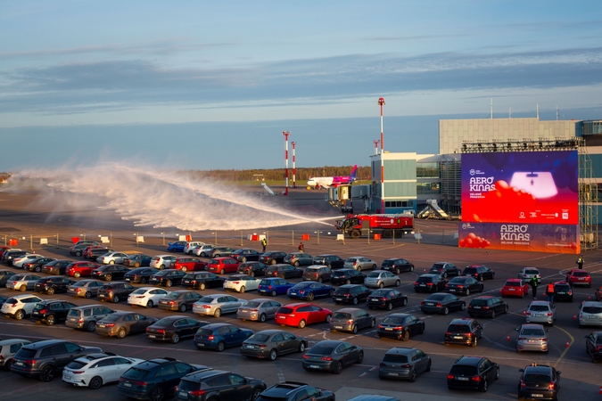 Per karantiną autokiną aplankė beveik 14 tūkst. automobilių