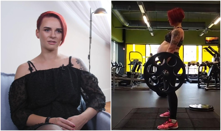 Sportavo iki gimdymo: svorius kilnojanti besilaukianti lietuvė sukėlė audrą internete
