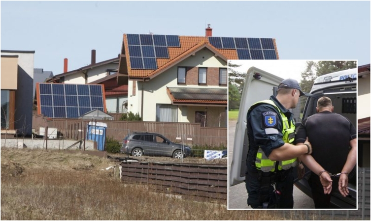 Kalotėje siautėjo girtas vyras: dužo langai, lūžo staktos ir vartai