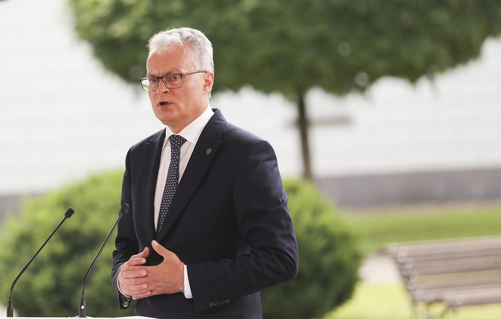 G. Nausėda: santykiai su Kinija gali būti paremti tik abipuse pagarba
