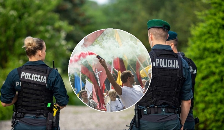 Artėjant mitingui Klaipėdoje – pareigūnų įspėjimas: į pažeidimus reaguos griežtai