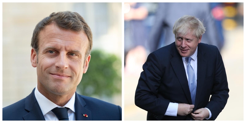 E. Macronas pakvietė B. Johnsoną apsilankyti Prancūzijoje