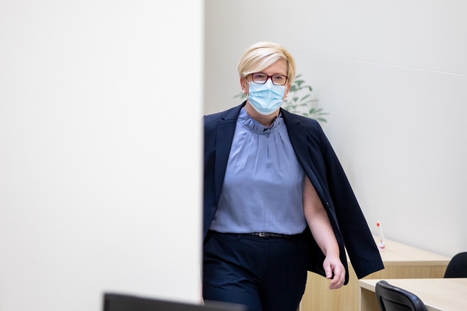 I. Šimonytė įvardijo sąlygą, kada ribojimai dėl COVID-19 galėtų būti peržiūrimi