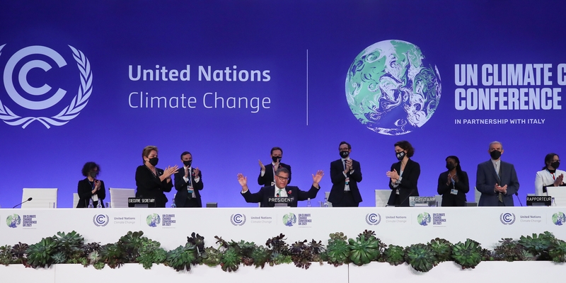 COP26 konferencijos dalyviai pasiekė kompromisinį klimato susitarimą