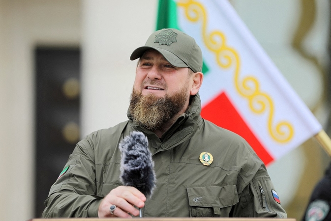 R. Kadyrovas: tūkstančiai čečėnų vyksta į Ukrainą