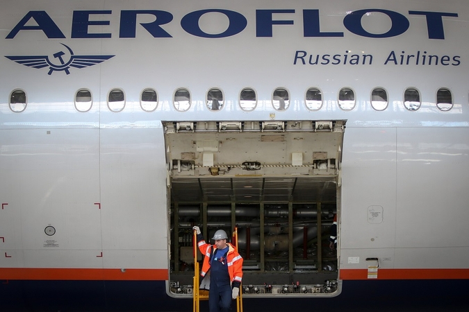 „Aeroflot“ atšaukė šios ir kitos savaitės skrydžius iš Maskvos į Vilnių