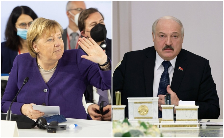 Ar prieš skambutį A. Lukašenkai Vokietija tarėsi su migrantų krizę patiriančiomis šalimis?