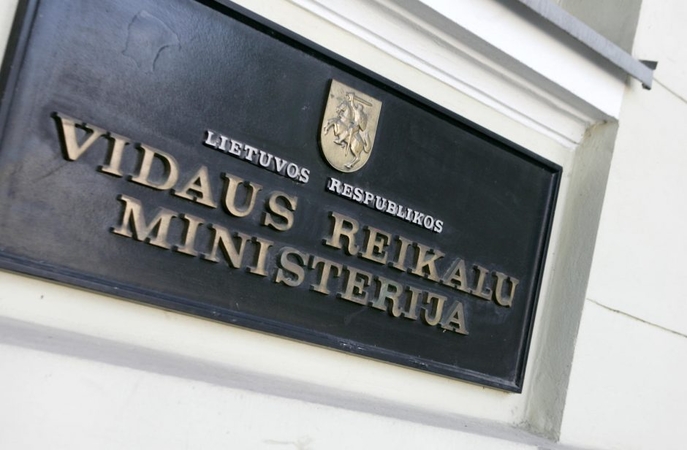Vidaus reikalų ministerija siekia ketvirto viceministro pareigybės