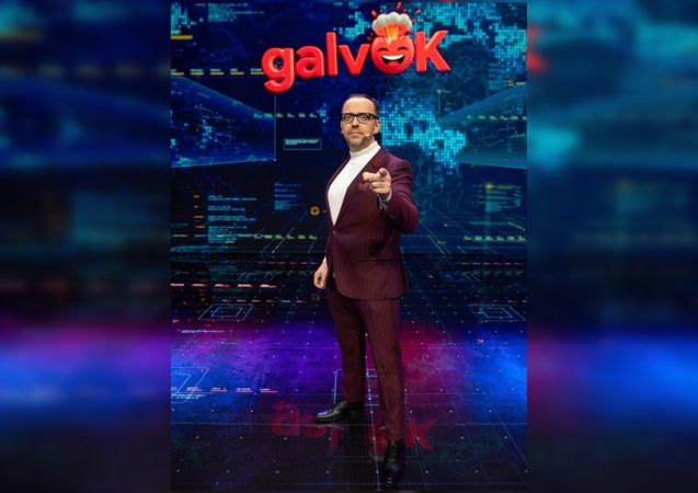 Azartiškas šou „galvOK“: šeštadienio vakarais kvies pasukti galvas