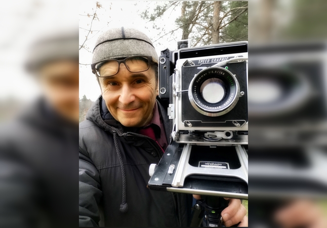 Skirtumas: R. Kavaliauskas tiki, kad nespalvota fotografija užfiksuoja žmogaus sielą, o spalvota – tik jo drabužius.