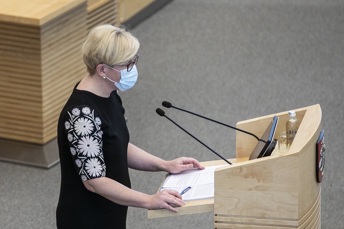 I. Šimonytė: Vyriausybė vertins ES sankcijų Baltarusijai poveikį Lietuvos įmonėms