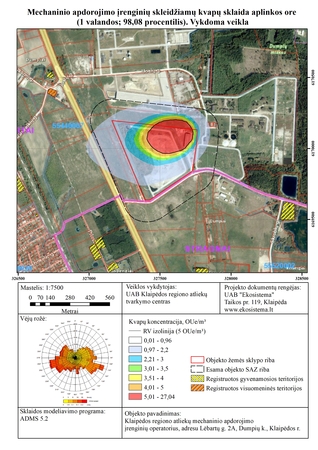 Dumpių sąvartyne kvapų vis mažiau