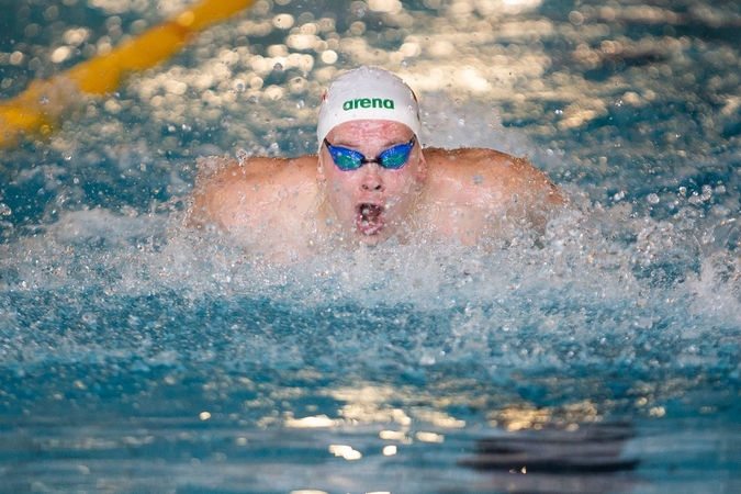 Pasaulio plaukimo čempionate D. Rapšys iškovojo dar vieną medalį 