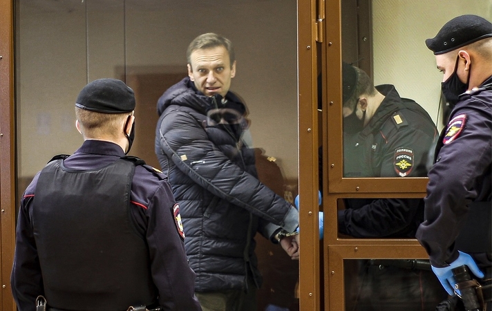 Kremlius: EŽTT raginimas paleisti A. Navalną yra nepriimtinas kišimasis