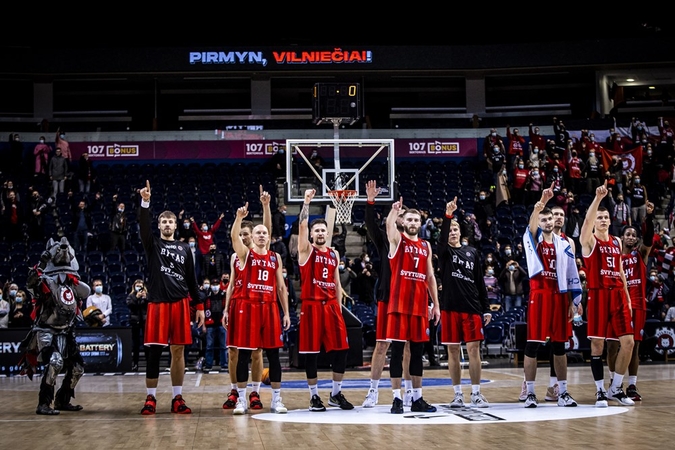 „Ryto“ grupės „Top 16“ dėlionėje – vienu nežinomuoju mažiau