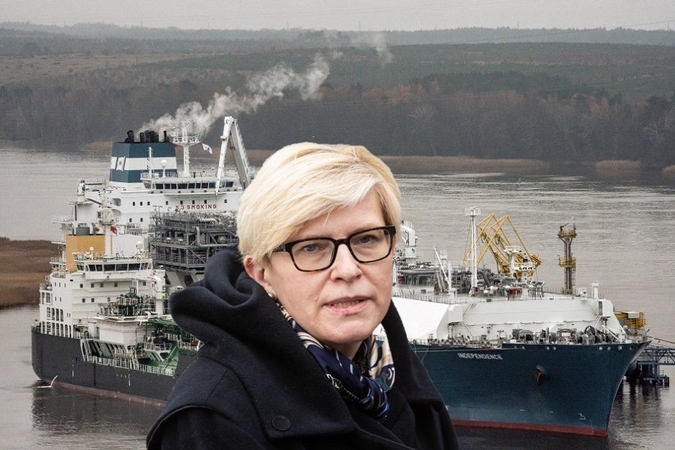 I. Šimonytė: SGD terminalas – kertinis veiksnys atremiant galimą Rusijos spaudimą