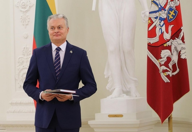 G. Nausėda: aš ir mano šeimos nariai netrukus skiepysimės trečiu skiepu