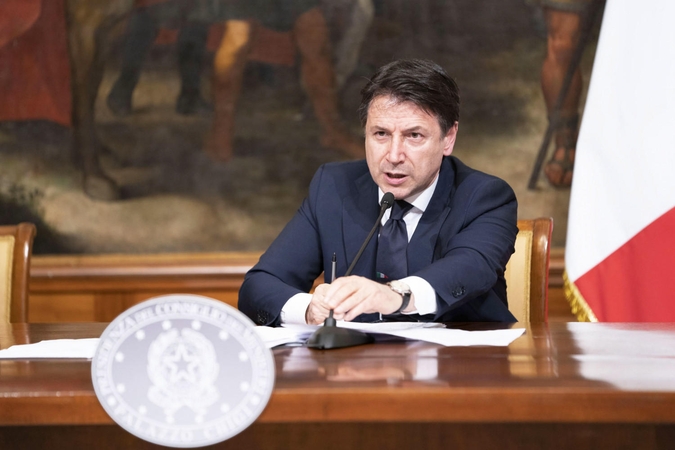 Italijos premjeras: koronaviruso pandemija kelia egzistencinį iššūkį Europai