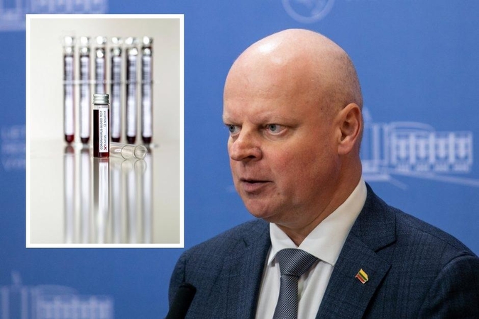 S. Skvernelis: valstybė pirks greituosius koronaviruso testus medikams, pareigūnams