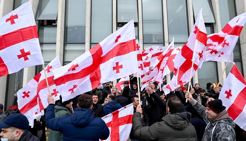 Prezidentas: Lietuva pasirengusi tarpininkauti sprendžiant krizę Sakartvele