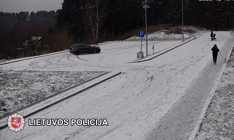 Lentvaryje padaugėjo chuliganiškų vairuotojų: rizikuoja ne tik savo, bet ir kitų saugumu