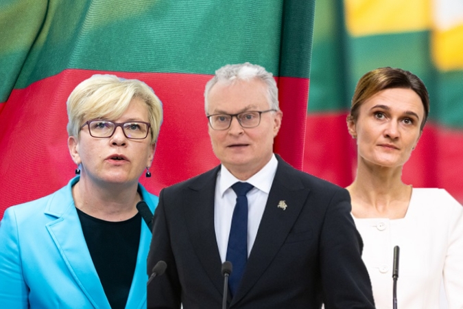 Minint Vasario 16-ąją Lietuvos vadovai linki vienybės, reiškia palaikymą Ukrainai
