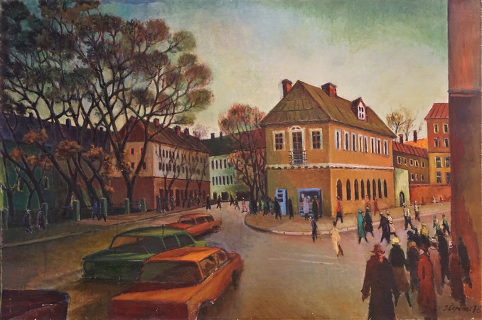 „Vilniaus gatvė Kauno senamiestyje“