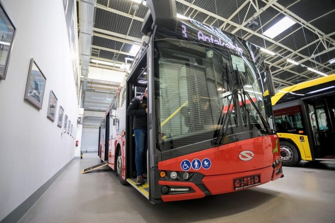 Vilniuje planuojama pastatyti du naujus autobusų parkus