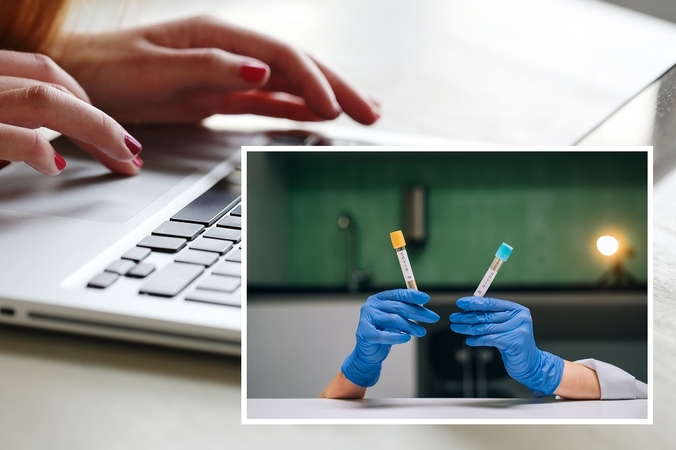 Ministras: ieškoma techninių galimybių COVID-19 tyrimams registruoti internetu