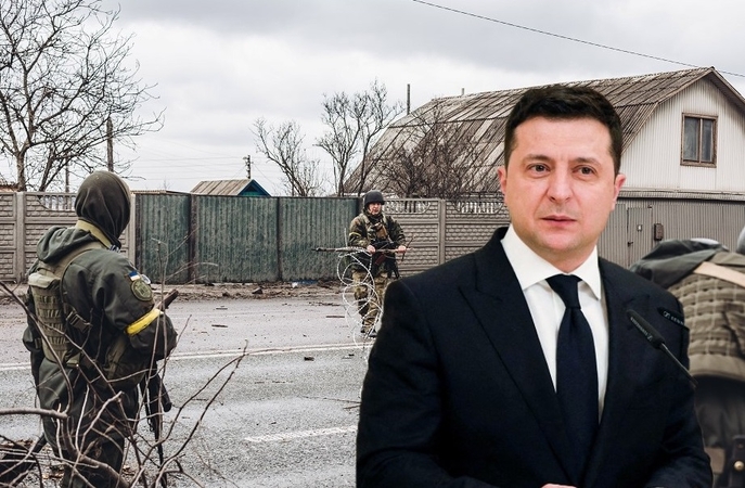 V. Zelenskis: kiekvienas iškovotas mūsų žemės metras yra žingsnis link pergalės visai Ukrainai