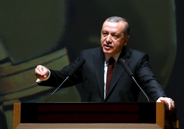 Turkijos prezidentas R.T. Erdoganas