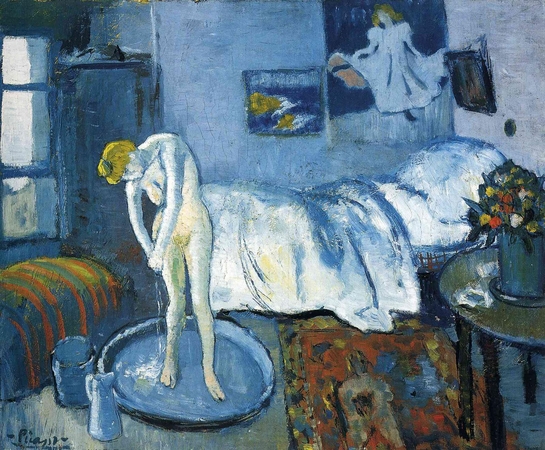 P. Picasso paveikslas slepia nežinomo vyriškio portretą