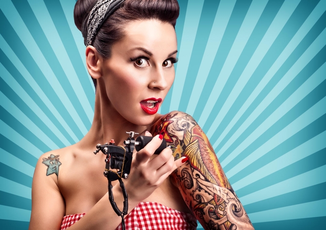 Tik kokybiškai ir saugiai atliktos tatuiruotės puošia kūną