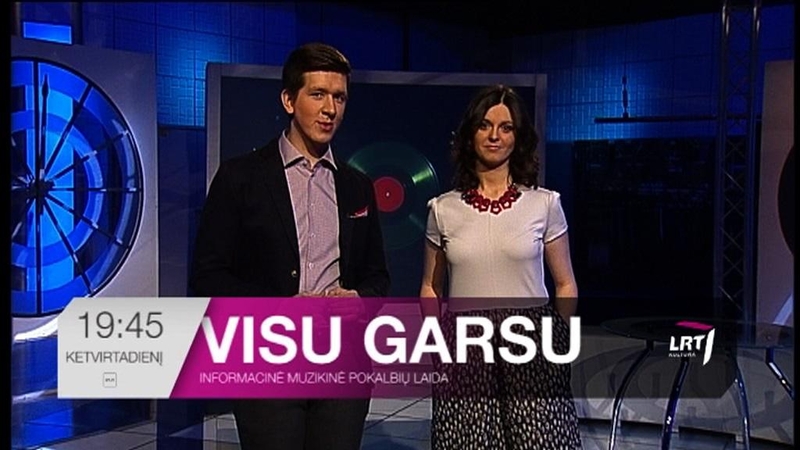 Ekranuose nauja muzikinė laida „Visu garsu“