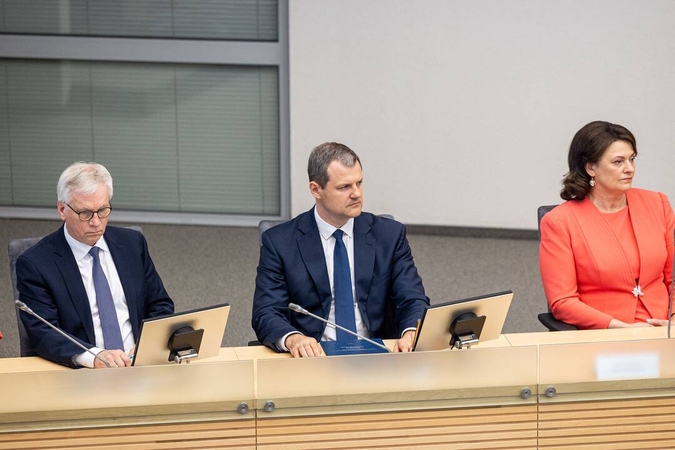 Savo metiniame pranešime Nausėda pamokė Palucką