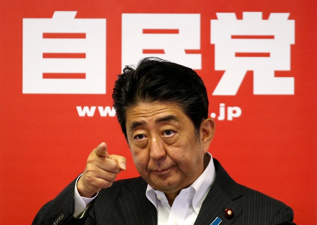 Japonijos premjeras Shinzo Abe
