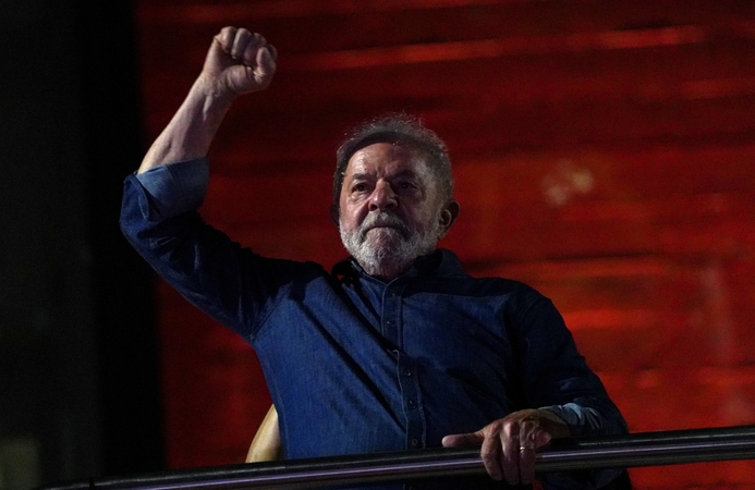 Brazilijos prezidentu išrinktas L. I. Lula da Silva