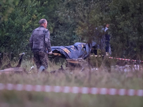V. Zelenskis: Ukraina neturi nieko bendra su galima J. Prigožino žūtimi