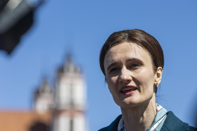 Seimo pirmininkė V. Čmilytė-Nielsen lankysis Latvijoje