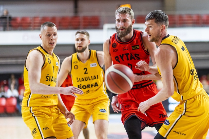 Stebuklingai prieš „Šiaulius“ atsitiesęs „Rytas“ išsigelbėjo per pratęsimą