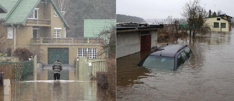 Istorija: kelis metrus pakilęs Neries vanduo Radikiuose 2010 m. pavasarį pridarė daug žalos.