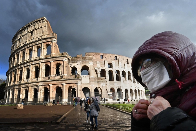 Italija dėl koronaviruso imasi veiksmų: milijonams žmonių – priverstinis karantinas