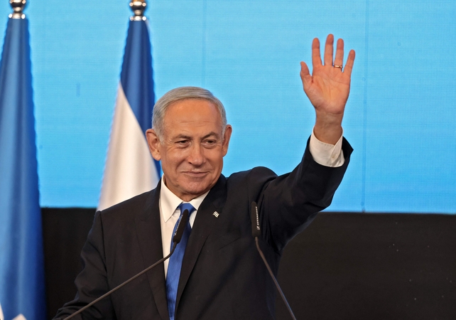 B. Netanyahu artėja prie pergalės Izraelio rinkimuose