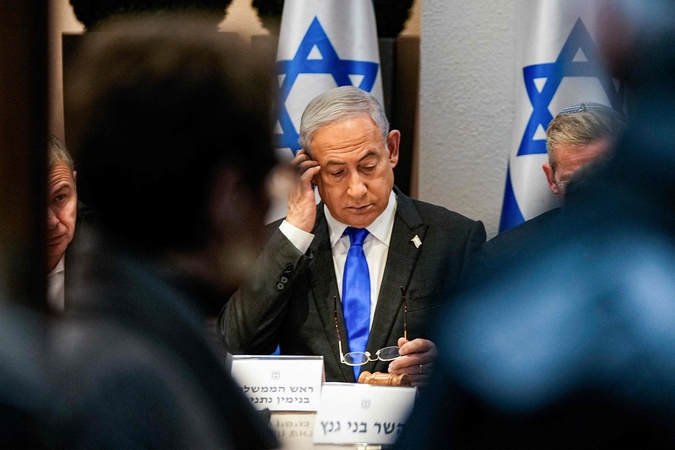B. Netanyahu: turi būti visiškai aišku, kad tai bus ilgas karas