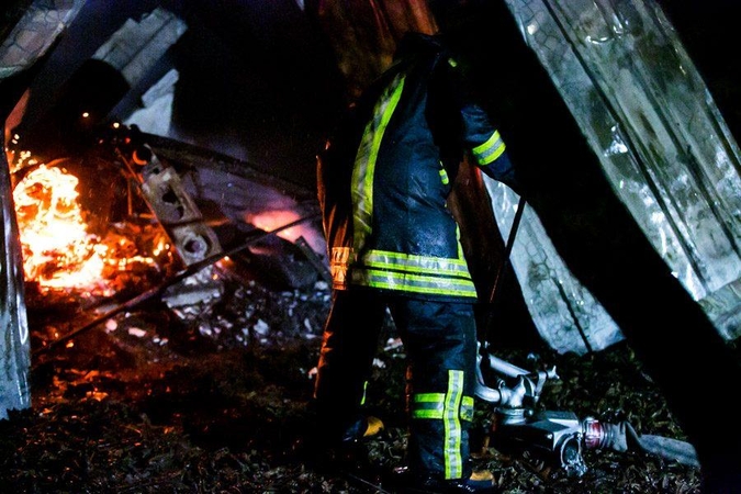 Pasvalio rajone per gaisrą žuvo žmogus